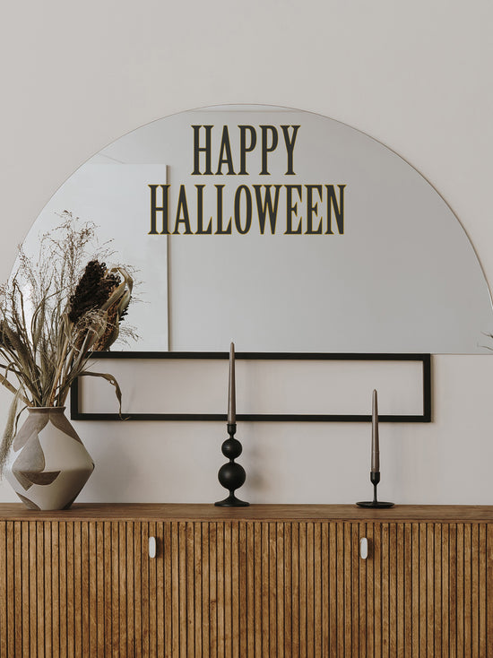 Joanie & Jeanie - Happy Halloween Mirror Stickers