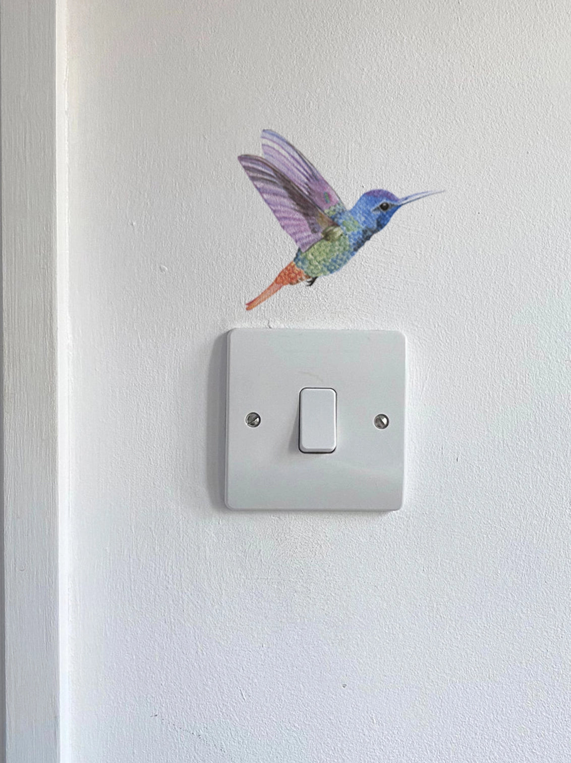 Joanie & Jeanie - Hummingbird Light Switch Sticker
