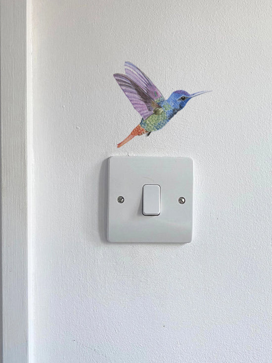 Joanie & Jeanie - Hummingbird Light Switch Sticker