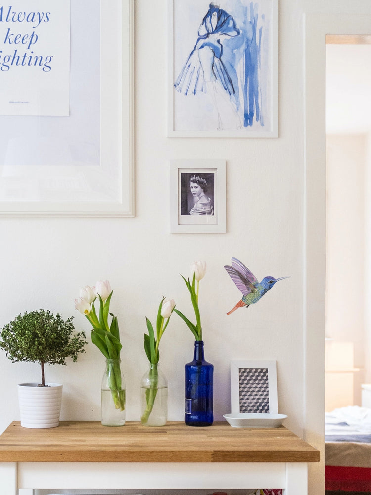 Joanie & Jeanie - Hummingbird Wall Sticker