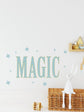 Joanie & Jeanie - Magic Wall Sticker in Blue