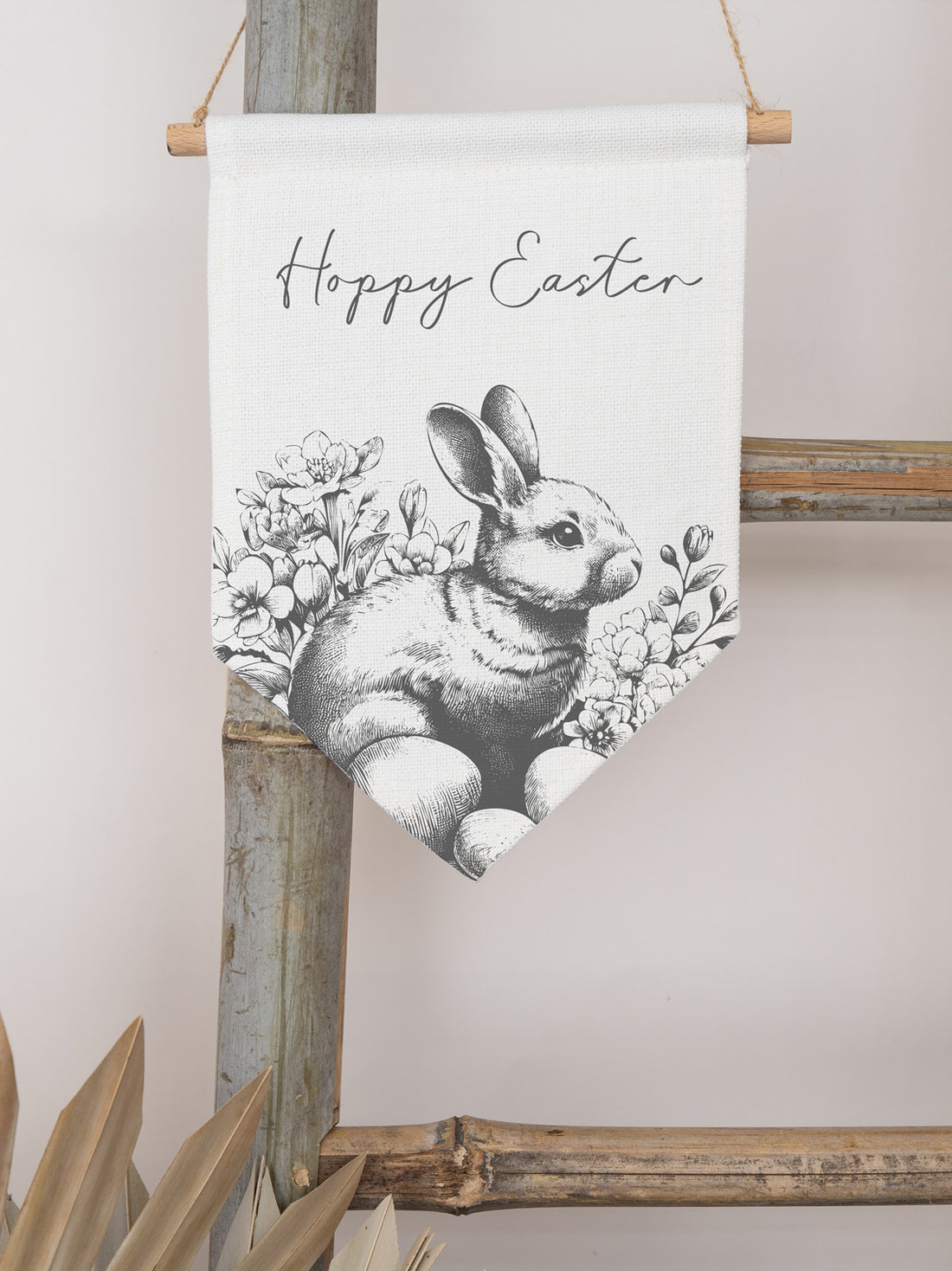 Joanie &amp; Jeanie - Personalised Easter Hanging Banner