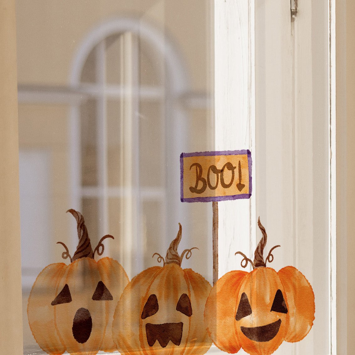 Joanie-&amp;Jeanie-Pumpkin_Halloween-Window-Cling