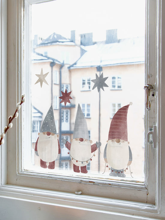 Joanie-&-Jeanie-Set-of-Three-Christmas-Gnomes-Window-Sticker