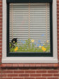 Joanie & Jeanie - Spring Florals With Baby Chicks Window Clings.