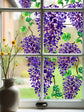 Joanie & Jeanie - Wisteria Window Sticker