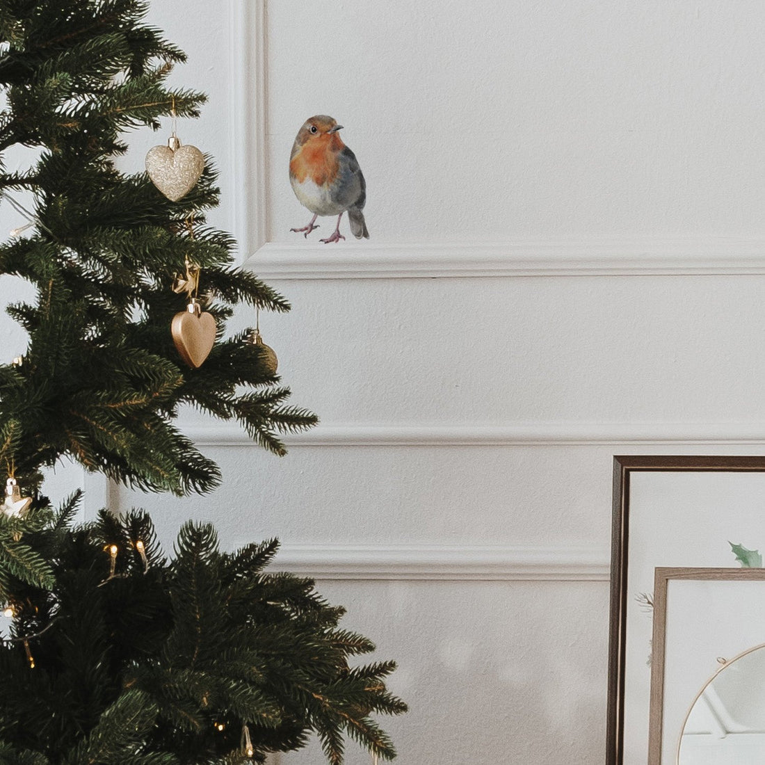 Joanie-&amp;-Jeanie-Little Robin-Wall-Sticker