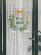 Merry and Bright Window Cling