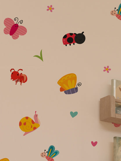 Mini Bug Wall Stickers