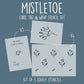 Mistletoe-Stencil-Set