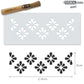 Montana-Flower-Border-Stencil-Design-Sample