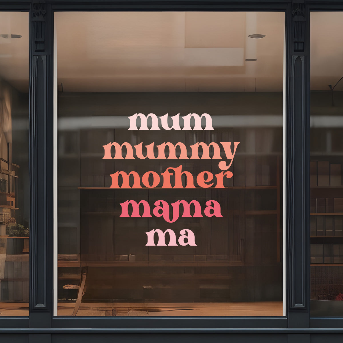 “Mum, Mummy, Mother, Mama, Ma” Mother&