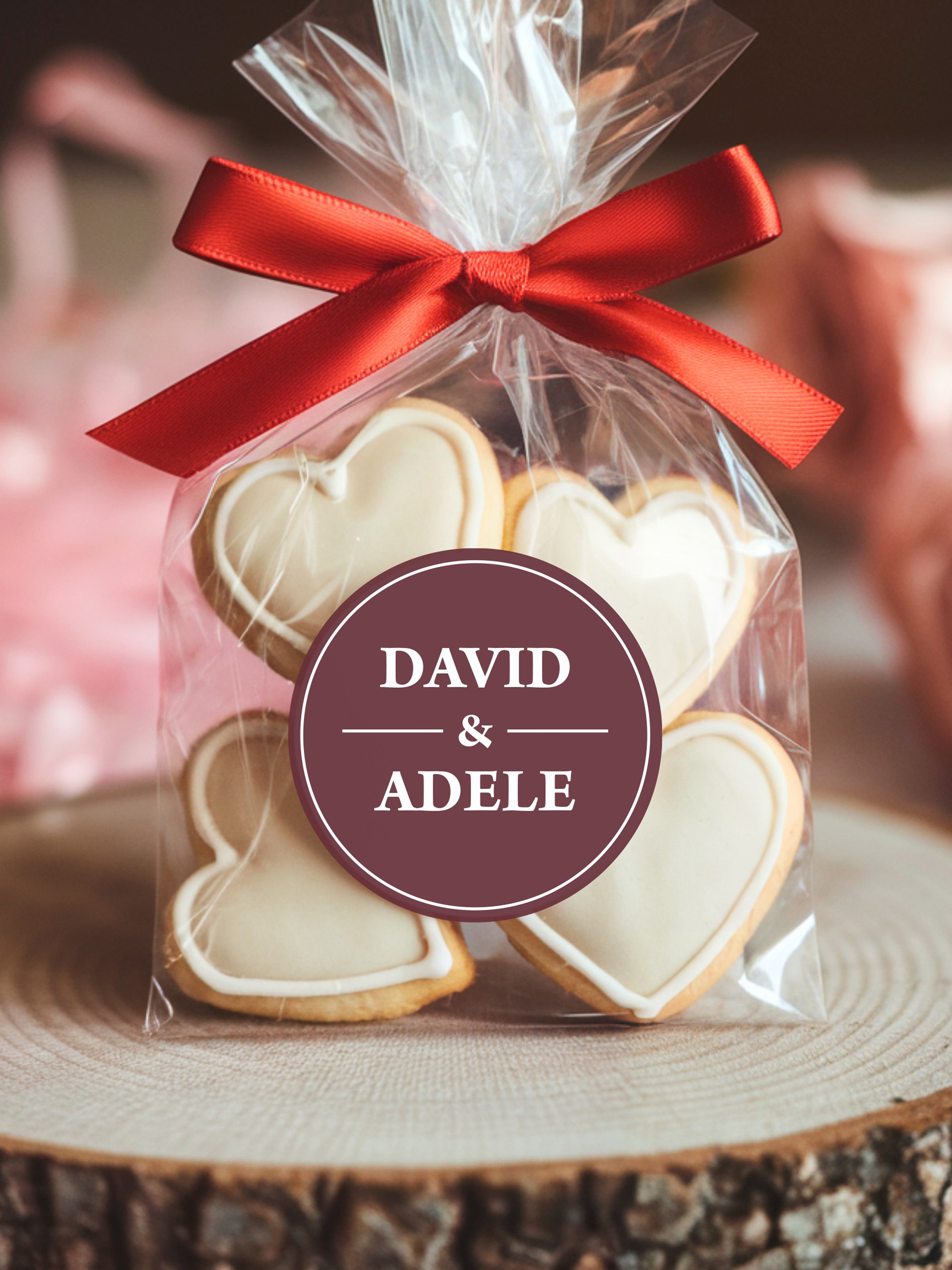Personalised Labels for Confetti & Favours | Custom Wedding Accessories ...