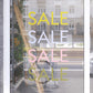 Set of 4 Sale Retail Vinyl Window Graphics