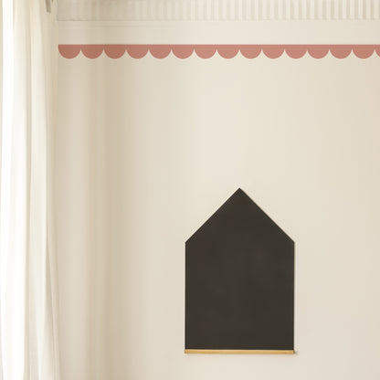 Set of 10 Classic Scallop Border Wall Stickers