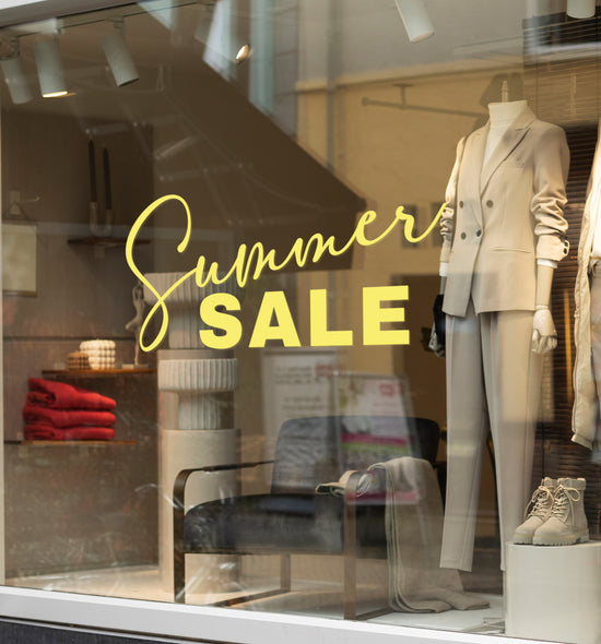 Summer Sale Retail Graphic