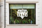 Super Dad Retail Shop Window Sticker