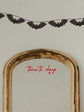 Time to Slay Mirror Sticker with Bat Bunting