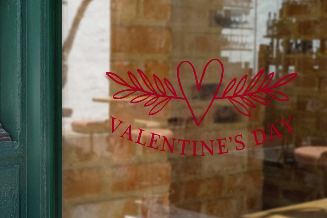 Branch of Love Valentine Retail Vinyl