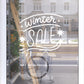 Handrawn Winter Sale Retail Graphic
