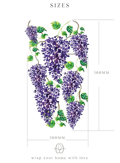Wisteria Window Sticker Decals