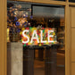 Autumn Floral SALE retail window vinyl