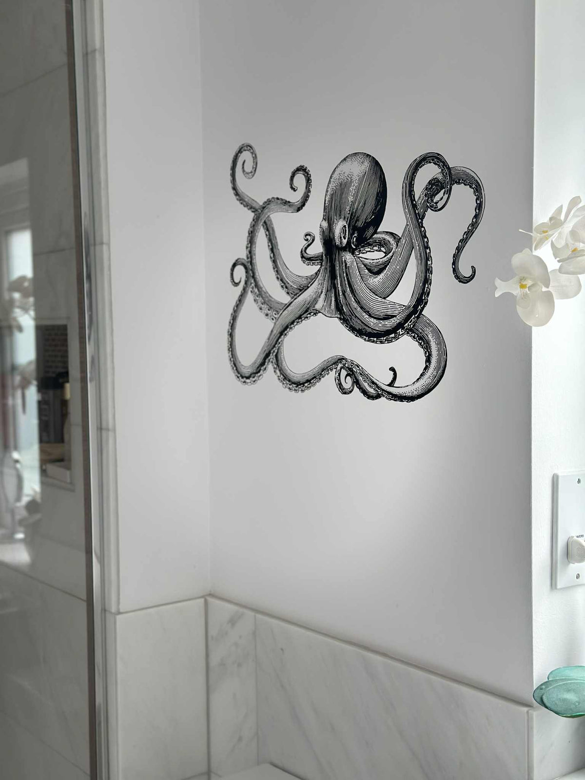 Octopus Wall Sticker - Small