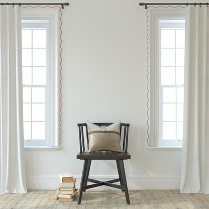 Curvy Line Border Wall Sticker