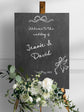 Dove and Bow Welcome Wedding Vinyl Lettering for Mirrors and Signs