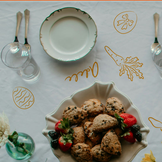 Easter Tablecloth Permanent Stickers