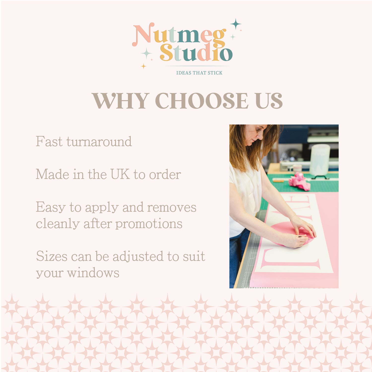 why choose us to make your wall stickers