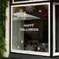 Spider and Cobwebs Happy Halloween Retail Vinyl Set