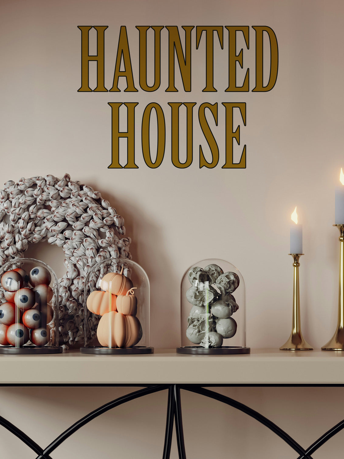 Decorative setup with &