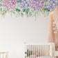 Hydrangea Border Wall Sticker