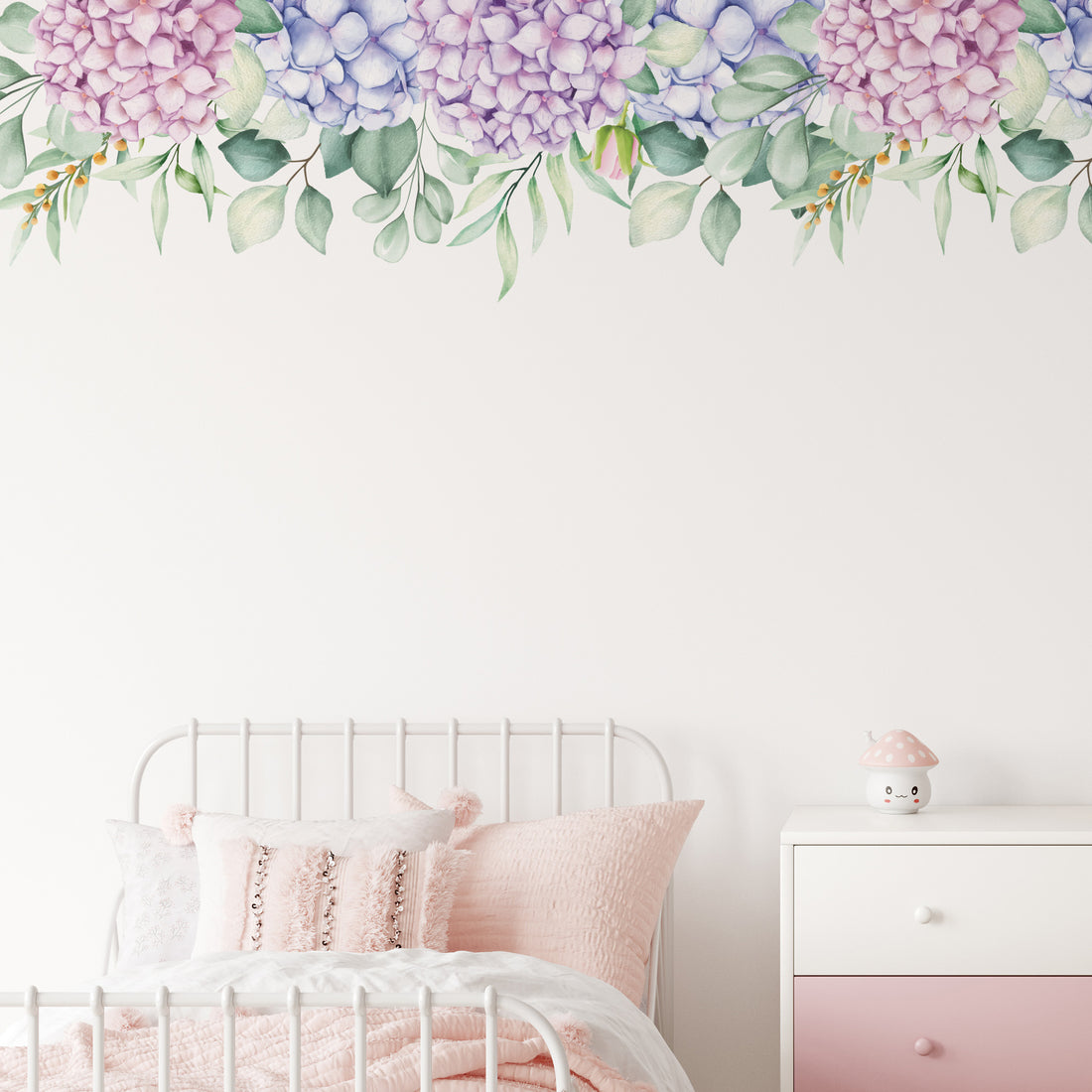 Hydrangea Border Wall Sticker