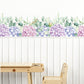 Hydrangea Border Wall Sticker
