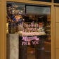 If Mothers Were Flowers Window Vinyl – Retail Storefront Sign & Floral Display Decal