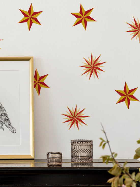 Mixed Star Wall Stickers