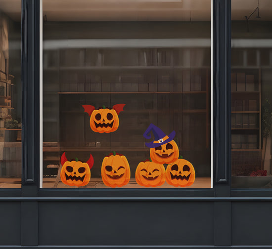 Pumpkin Halloween Retail Vinyl Set