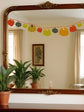 Joanie & Jeanie - Pumpkin Bunting Wall Sticker