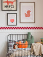 Joanie & Jeanie - Chequered Self Adhesive Border Sticker Decal