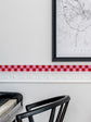 Joanie & Jeanie - Chequered Self Adhesive Border Sticker Decal