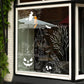 Spooky House Halloween Scene Vinyl Set