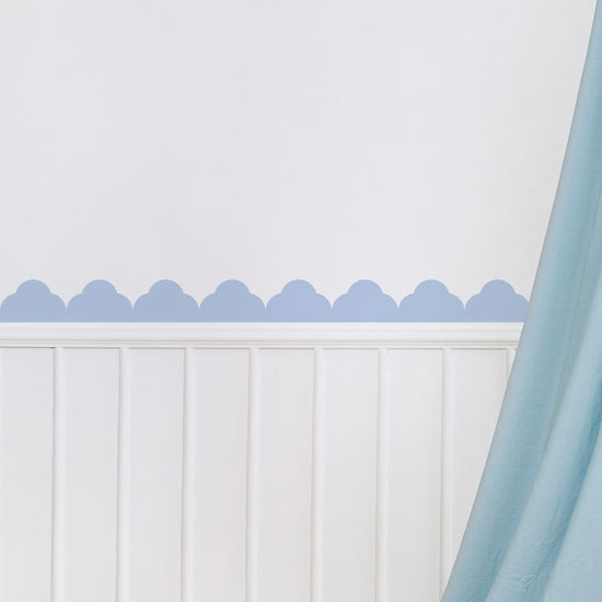 Temple Scallop Border Wall Stickers