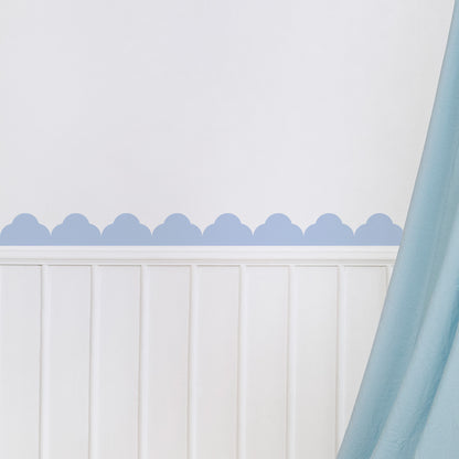 Temple Scallop Border Wall Stickers