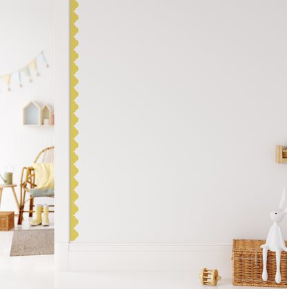 Temple Scallop Border Wall Stickers