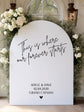 This is Where Our Forever Starts Wedding Vinyl Lettering for Mirrors and Signs