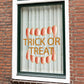 Trick or Treat Fangs Retail Window Graphics