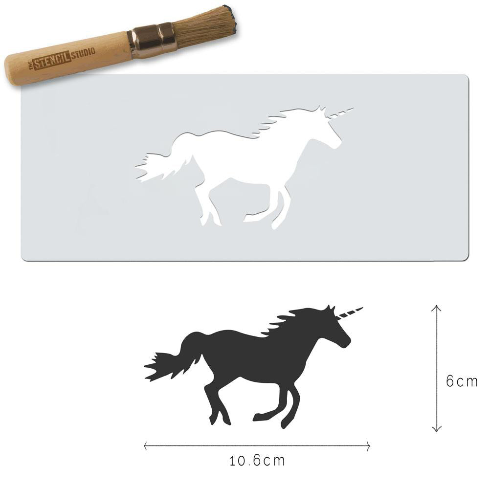 Unicorn Stencil – Nutmeg Studio