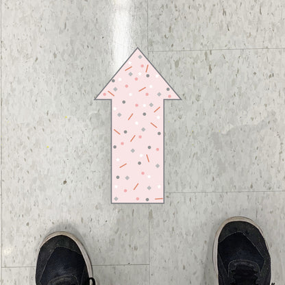 Scatter Arrow Floor Graphics